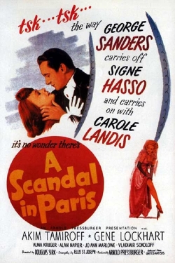 watch free A Scandal in Paris hd online